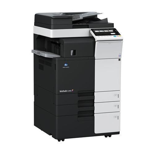 $ 79/Month only 321 Page Count Repossessed New Konica Minolta BizHub C554e Color Multifunction Copier - 55ppm, Tabloid, Copy, Print, Scan, DADF, Duplex, 12" x 18", 11" x 17"