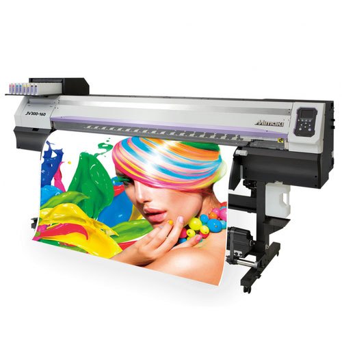 $269/Month Mimaki JV300-160 Plus 64" Inch Eco-Solvent Wide Format Printer for Fast Production Printing Using Mimaki Advanced Pass System 4 (MAPS4)