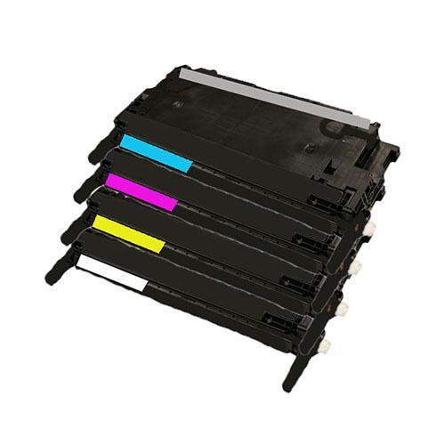 Compatible Samsung CLT-407 Printer Laser Toner Cartridge Set of 4 (Black Cyan Yellow Magenta)