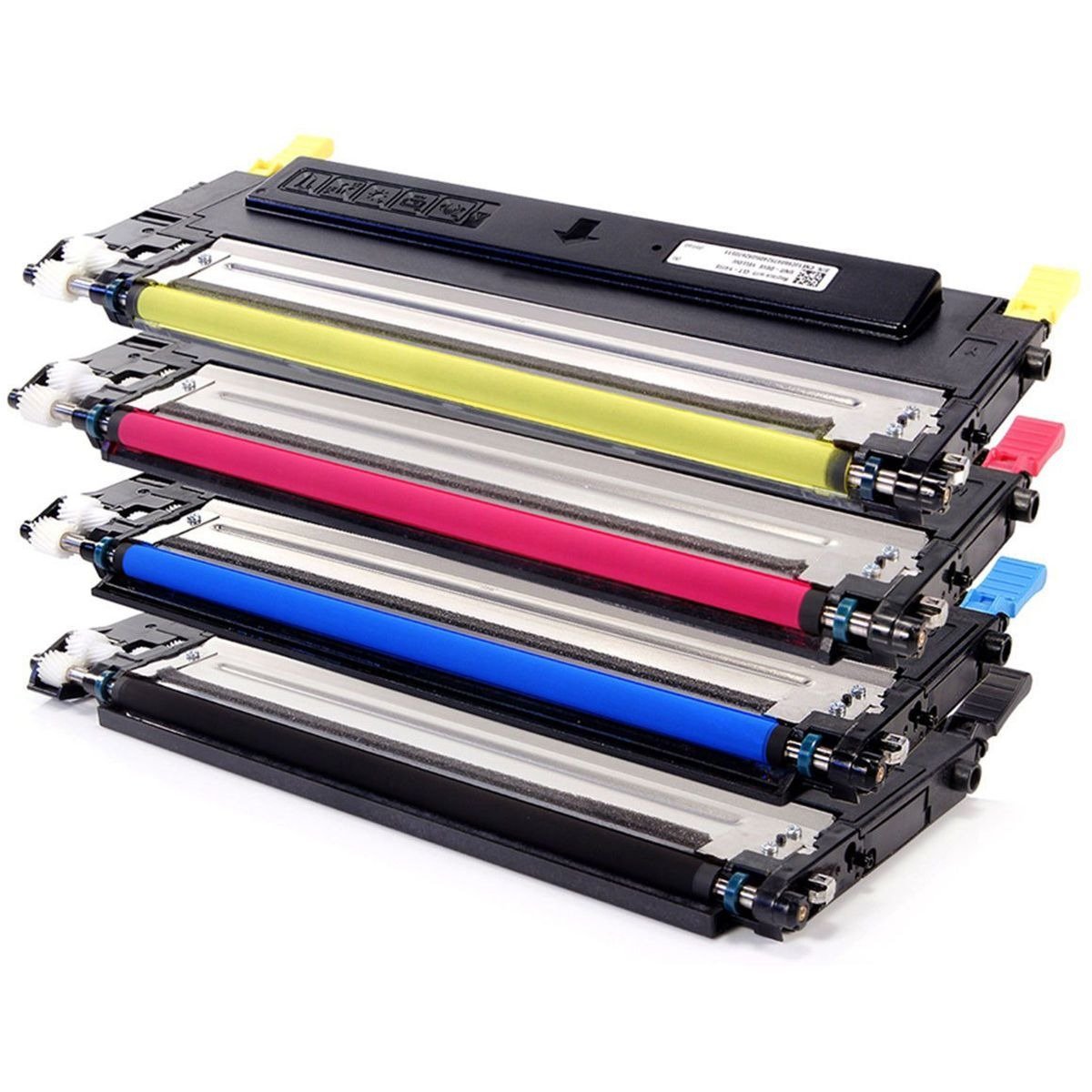 Compatible Samsung CLT-409 Printer Laser Toner Cartridge Set of 4 (Black Cyan Yellow Magenta)