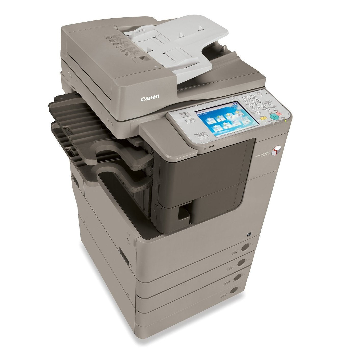 Absolute Toner Canon imageRUNNER ADVANCE 4045 (IRA 4045) Monochrome Multifunction Laser Printer, Copier, Scanner With Finisher, Stapler, 4 Paper Cassettes, LCD, 11x17 Showroom Monochrome Copiers