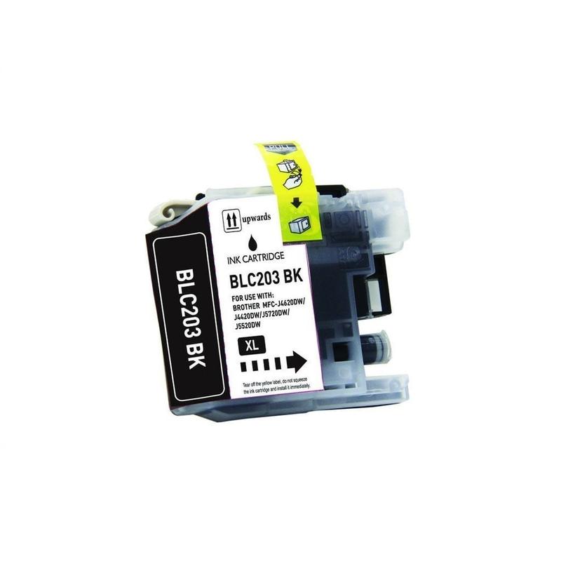 Compatible Brother LC-203 LC203 Black Printer Ink Cartridge