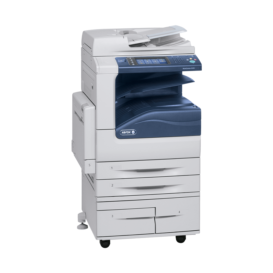 Absolute Toner LIKE NEW Xerox WorkCentre 5335 B/W Monochrome Printer Copier Scanner With 2 Paper Cassettes, Large LCD, Bypass, 11x17 For Office - $39.95/Month Showroom Monochrome Copiers
