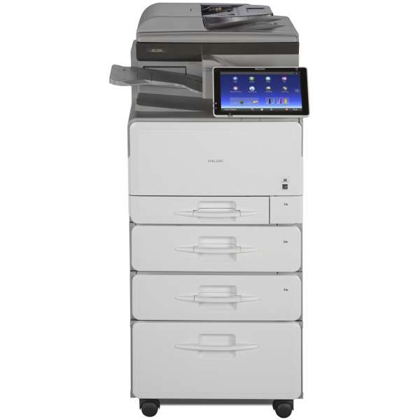 $35/Month Ricoh MP C306 Color Laser Multifunction Printer Copier Scanner With Large LCD Touch Screen For Office