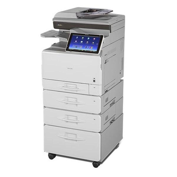 $35/Month Ricoh MP C306 Color Laser Multifunction Printer Copier Scanner With Large LCD Touch Screen For Office